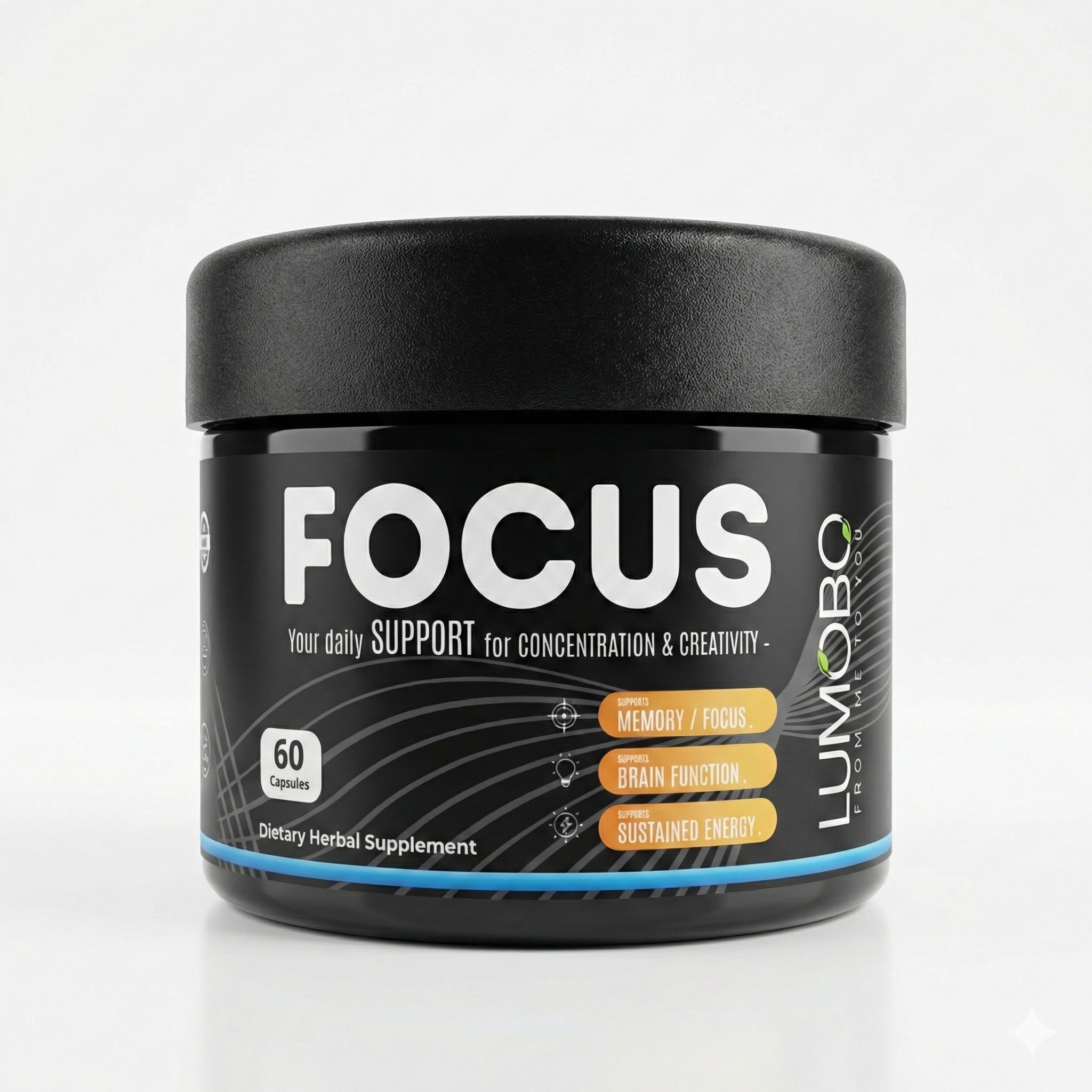 FOCUS supplement jar